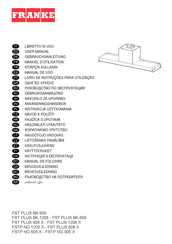 Franke FST PLUS BK 1208 User Manual