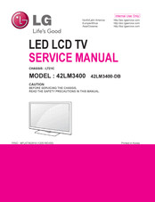 LG 42LM3400-DB Service Manual