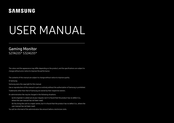 Samsung S32AG55 Series User Manual