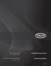 DCS CPV series Installation Instructions Manual