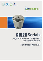 BW SENSING GI520 Technical Manual