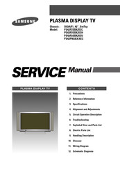 Samsung PS42P2SBX/XEU Service Manual