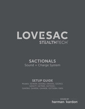 Harman Kardon LOVESAC STEALTHTECH EW3251 Setup Manual