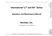Navistar International RH Series Operation And Maintenance Manual