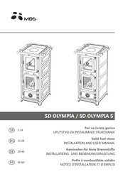 MBS SD OLYMPIA Installation And User Manual