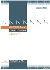 TensioMed ARTERIOGraph Instructions For Use Manual