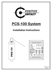 Allora POSITIVE CONTACT PCS-100 System Installation Instructions Manual