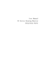 UGEE UE Series User Manual