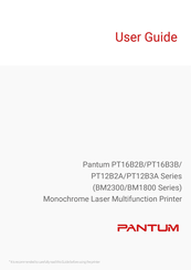 Pantum BM2300A User Manual