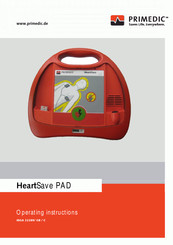 Primedic HeartSave PAD Operating Instructions Manual