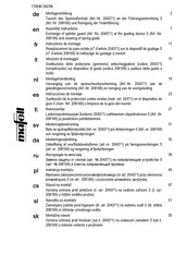 Mafell 204371 Assembly Instructions Manual