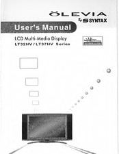 Syntax Olevia LT37HV User Manual