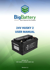 BigBattery 24V HUSKY 2 User Manual
