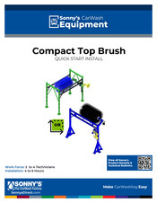 Sonny's Compact Top Brush Quick Start Installation