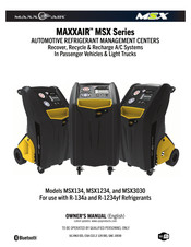 MSX MAXXAIR MSX1234 Owner's Manual