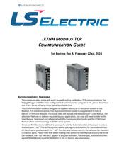 LS ELECTRIC iX7NH Series Communications Manual