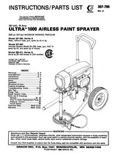 Graco 220-411 Instructions-Parts List Manual