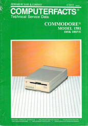 Sams COMMODORE 1581 Technical Service Data