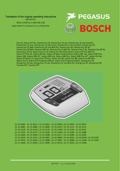 Pegasus 21-15-3302 Original Operating Instructions
