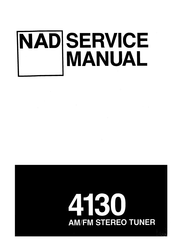 NAD 4130 Service Manual