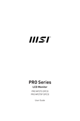 MSI PRO MP275P User Manual