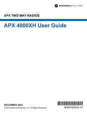 Motorola APX 4000XH User Manual