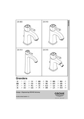 Grohe Grandera 23 315 Manual
