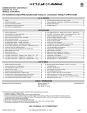 MORTEX G18D SERIES Installation Manual