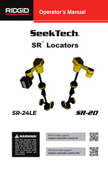 RIDGID SeekTech SR-24LE Operator's Manual