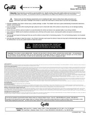 Grote 78210 Installation Manual