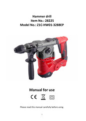 FESTA Z1C-HW01-3288EP Manual For Use