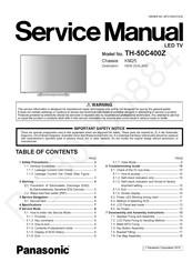 Panasonic TH-50C400Z Service Manual