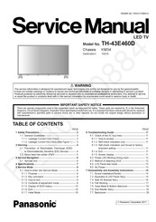 Panasonic TH-43E460D Service Manual