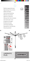 Leifheit LINOMATIC PLUS Operating Instructions Manual
