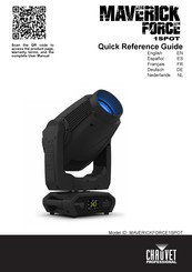 Chauvet Professional Maverick Force 1 Spot Quick Reference Manual