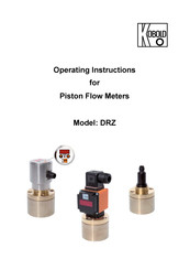 Kobold DRZ-0000 Series Operating Instructions Manual