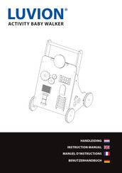 Luvion ACTIVITY BABY WALKER Instruction Manual