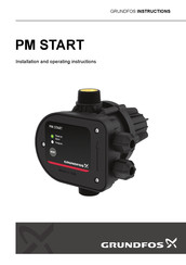 Grundfos PM START Instructions Manual