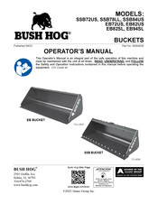 Bush Hog EB72US Operator's Manual
