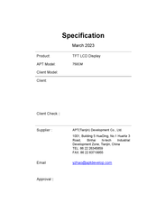 APT 750CM Instruction Manual