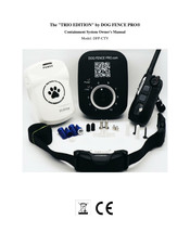 DOG FENCE PRO TRIO EDITION DFP-CTV Owner's Manual