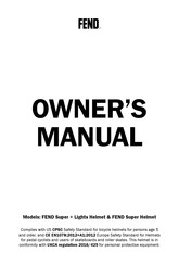 FEND Super Owner's Manual