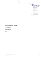 develogic Sono.Vault C8 Installation & User Manual