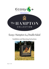 Ecosy+ Hampton 6.4 DoubleSided Installation And Operating Instructions Manual