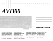 Harman Kardon AVI 100 Owner's Manual