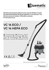 bluematic VC 14 ECO Instruction Manual