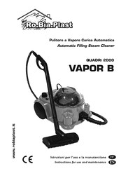 Ro.Bia.Plast Quadri 2000 Instructions For Use And Maintenance Manual