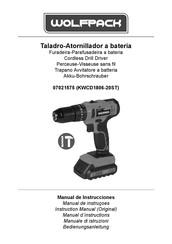 WolfPack KWCD1806-20ST Instruction Manual