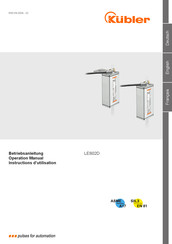 Kübler LES02D Operation Manual
