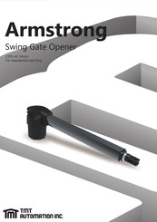 TMT Automation Armstrong Manual